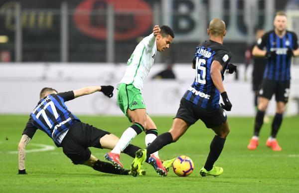 من مباراة إنتر ميلان وساسولو