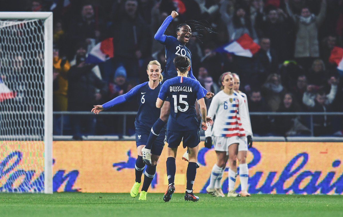 من انتصار سيدات فرنسا على أمريكا