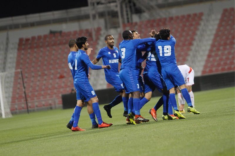 لاعبو الأولمبي الكويتي 