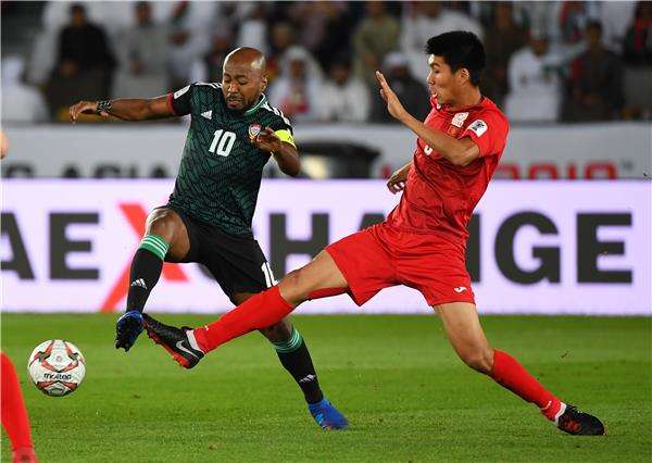 جانب من لقاء الإمارات وقيرغيزستان