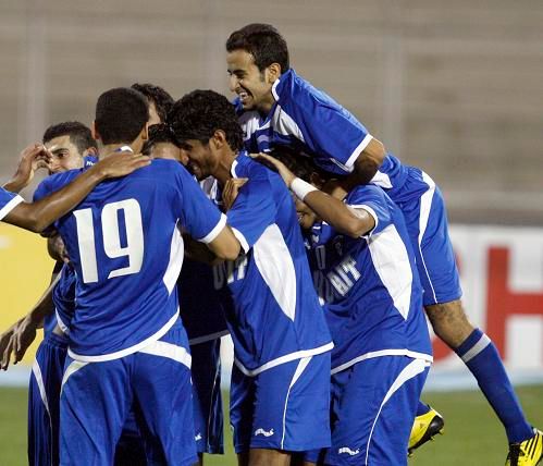 فرحة لاعبين منتخب الكويت بالتأهل