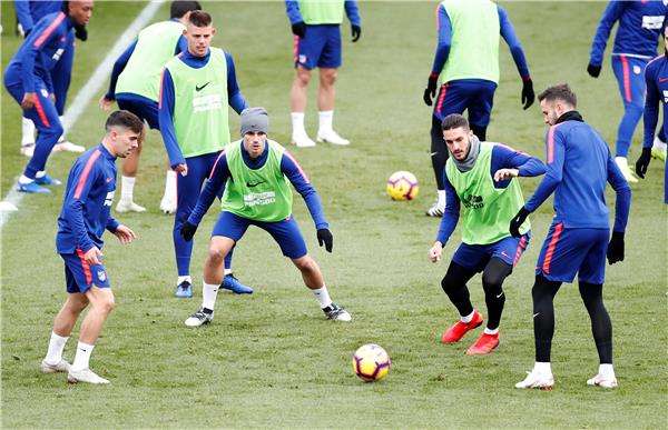 لاعبو أتلتيكو مدريد