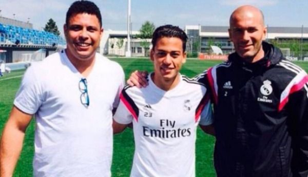 بينافينتي مع زيدان ورونالدو 