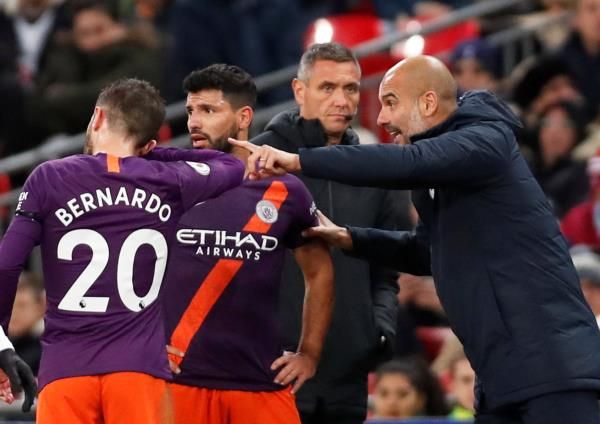 جوارديولا وسيلفا ومعهما أجويرو