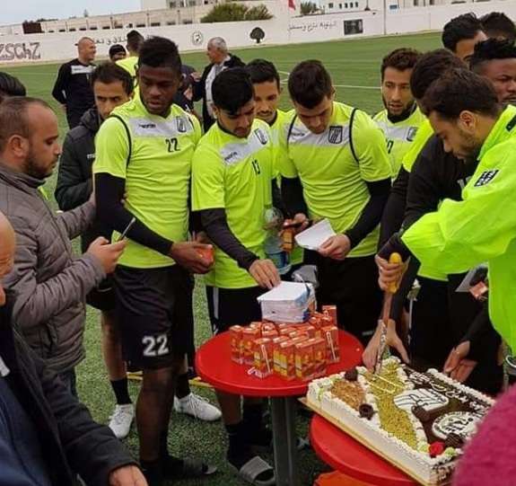 من استقبال النادي الصفاقسي في جرجيس 