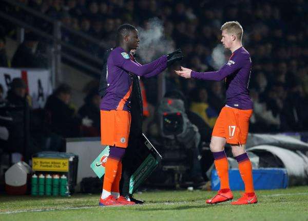 لاعبو مانشستر سيتي