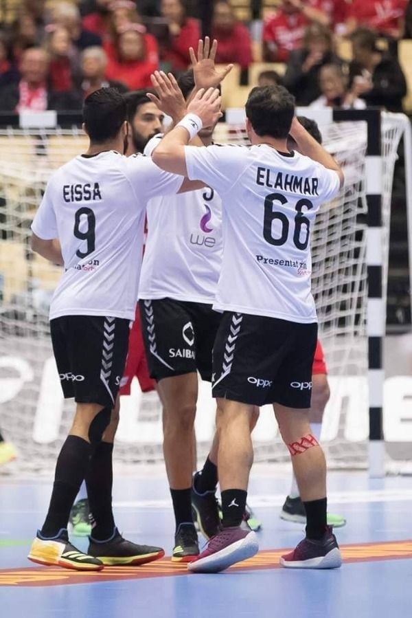 لاعبو منتخب مصر