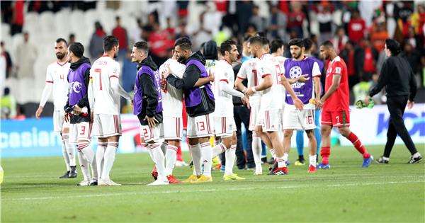 لاعبو المنتخب الإيراني