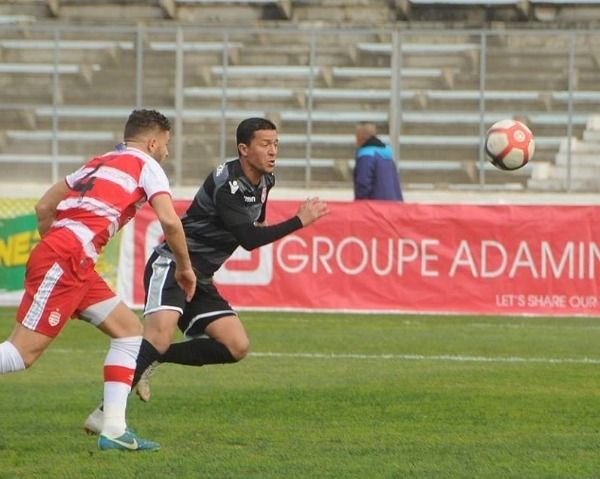 أمين الشرميطي في كلاسيكو أمس أمام الإفريقي 