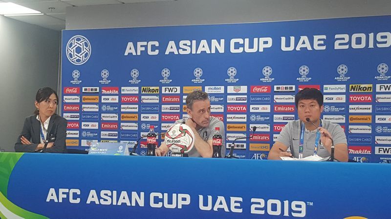 باولو بينتو خلال المؤتمر الصحفي