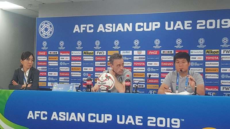 باولو بينتو خلال المؤتمر الصحفي