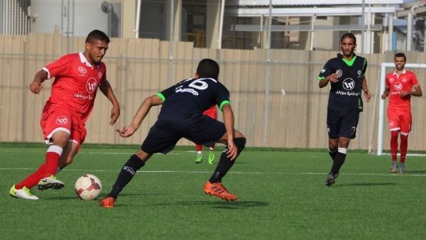 من لقاء سابق بين الهلال وشباب خانيونس