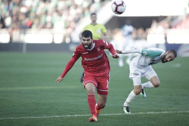 جانب من المباراة