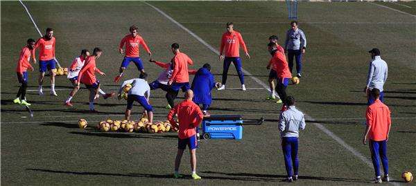 تدريبات أتلتيكو - أرشيفية