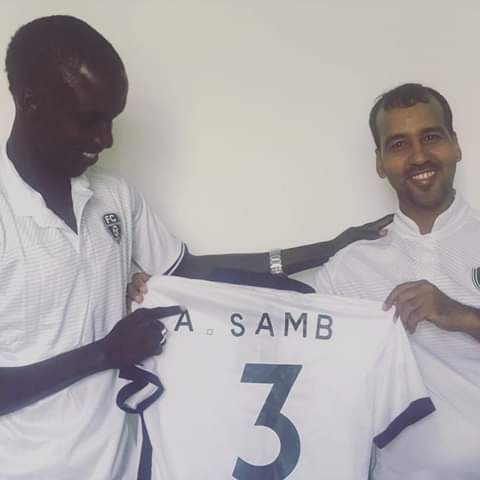 جانب من تقديم اللاعبين 