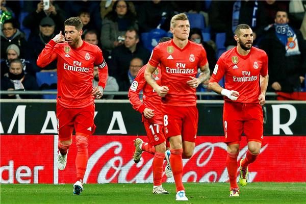 لاعبو ريال مدريد