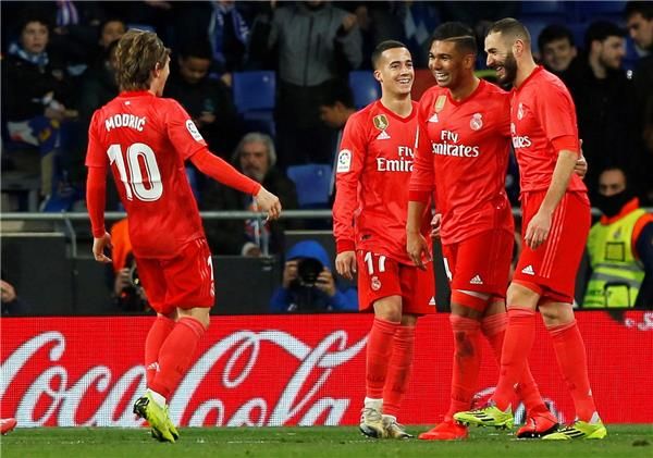 لاعبو ريال مدريد