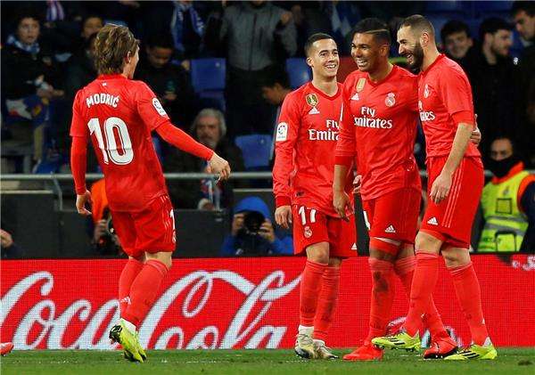 لاعبو ريال مدريد