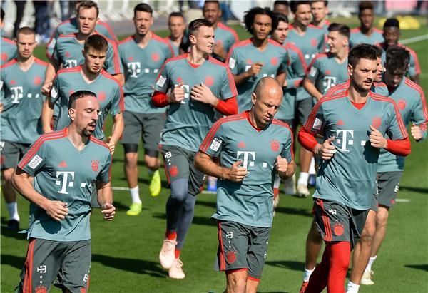 روبن في تدريبات بايرن ميونخ - أرشيفية