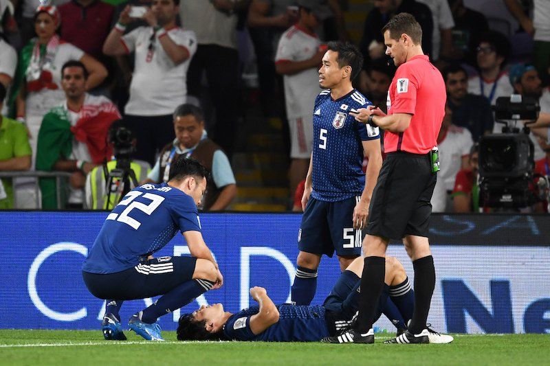 إصابة إيندو في لقاء اليابان وإيران