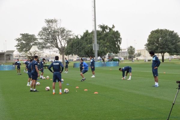 جانب من التدريبات