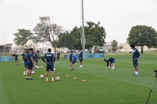 جانب من التدريبات