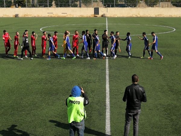 لقطة من المباراة
