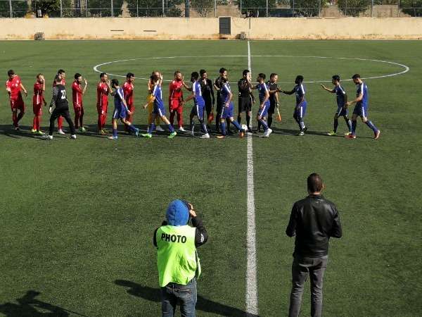 لقطة من المباراة