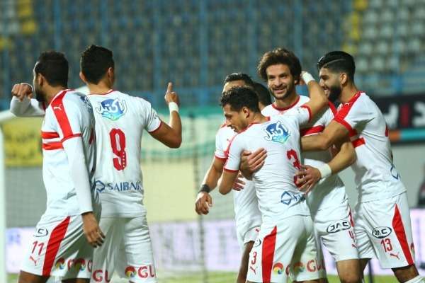 فرحة لاعبي الزمالك