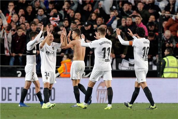 لاعبو فالنسيا