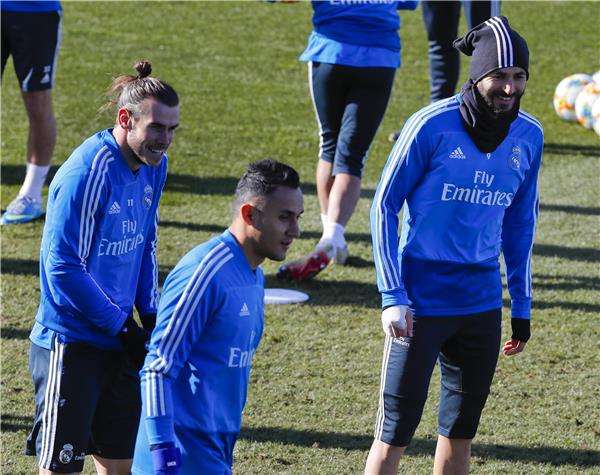 جانب من التدريبات