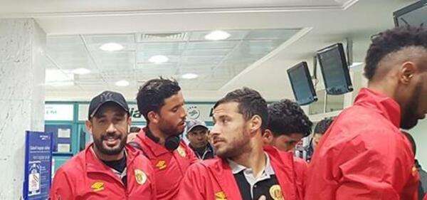 من رحلة الترجي اليوم إلى جنوب إفريقيا