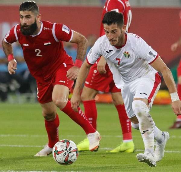 الرواشدة خلال مشاركته الأخيرة بكأس آسيا