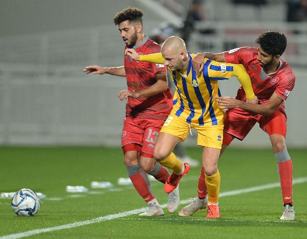 جانب من المباراة