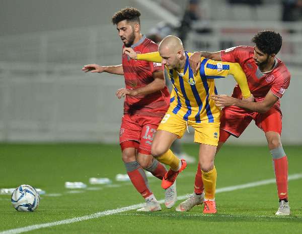 جانب من المباراة