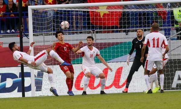 جانب من لقاء الأردن وفيتنام 