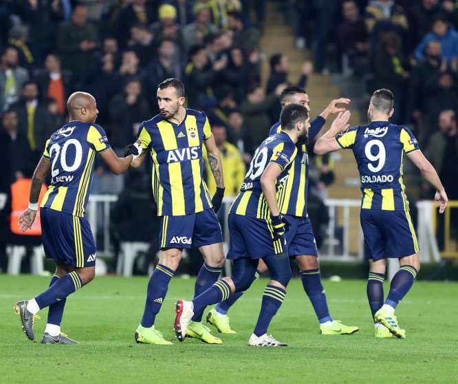 فرحة لاعبي فنربخشة