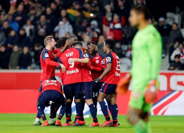 فرحة لاعبي ليل 