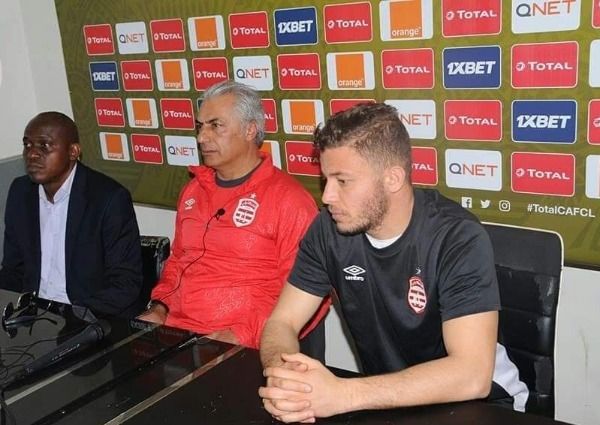 من المؤتمر الصحفي للمدرب شهاب الليلي