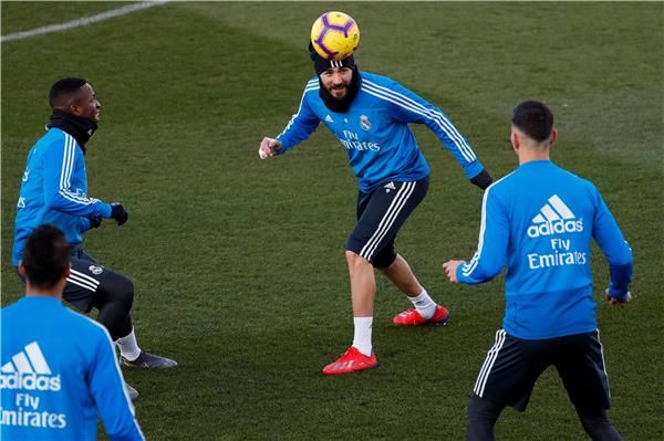 من تدريبات ريال مدريد