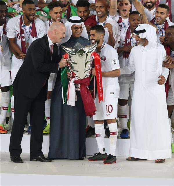 من تتويج منتخب قطر