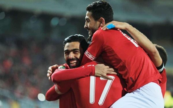 لاعبو الأهلي 