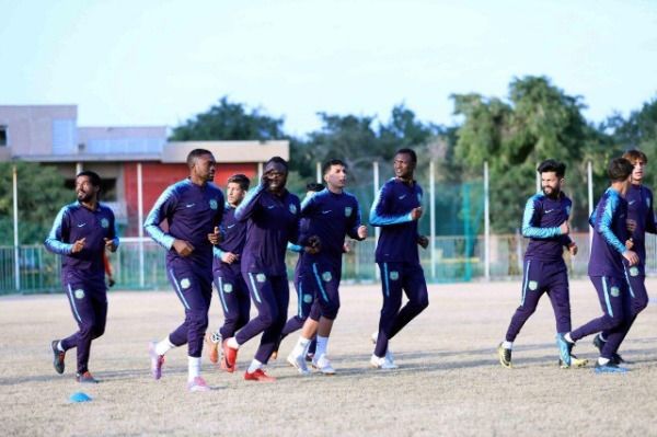 جانب من تدريبات الشرطة