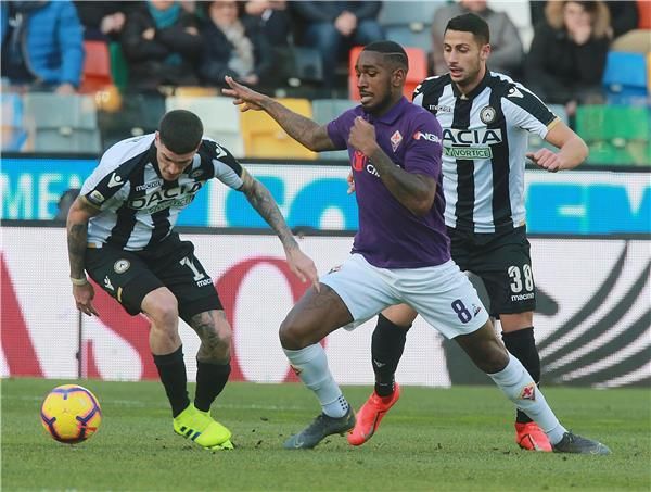 من لقاء أودينيزي وفيورنتينا 