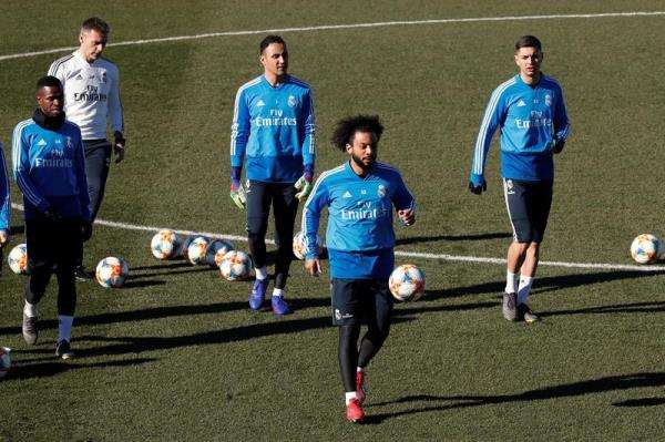 من مران ريال مدريد