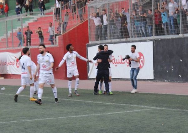 من منافسات دوري القدس للمحترفين