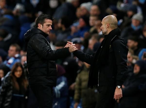 بيب جوارديولا وماركو سيلفا