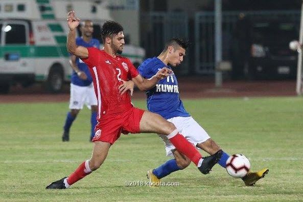 جانب من مباراة سابقة للأولمبي الكويتي