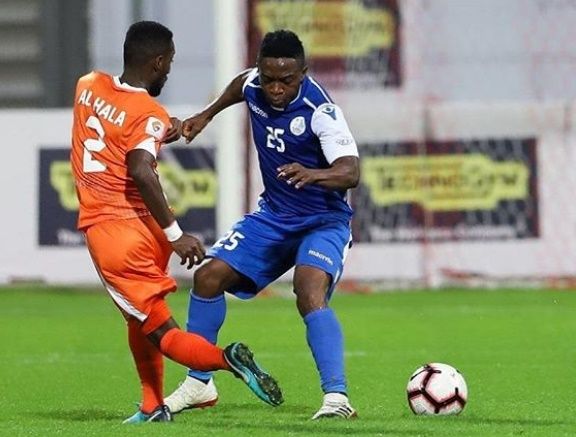 لقطة من المباراة