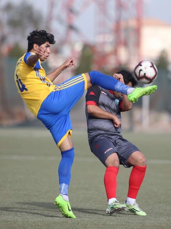 جانب من المباراة